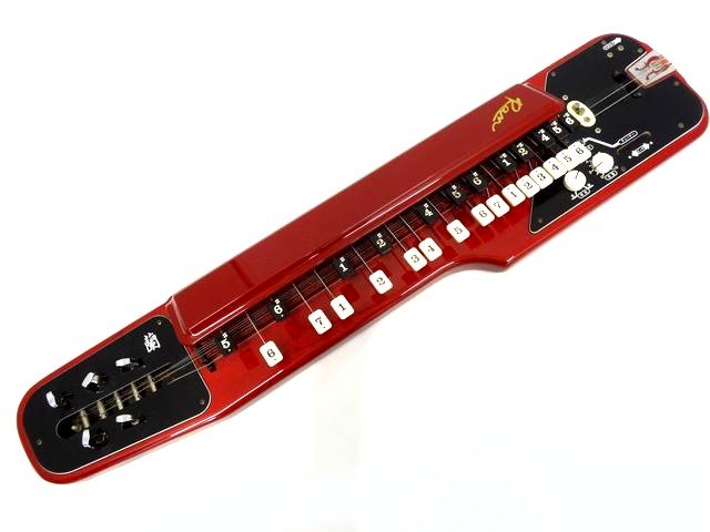 楽天市場】【中古】 手工大正琴 特製 28鍵 ハードケース付き 木目 