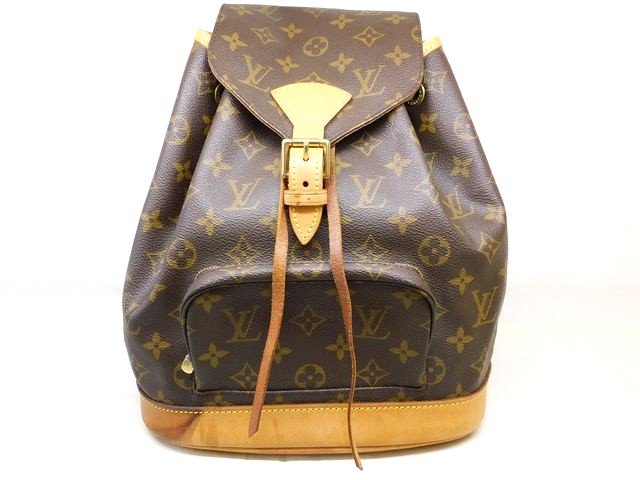LOUIS VUITTON ヴィトン M51137 SP0070 背嚢 モン掏摸PM ■ モノグラム 御徒面子 うしろ側容器に並べる レディース □8C