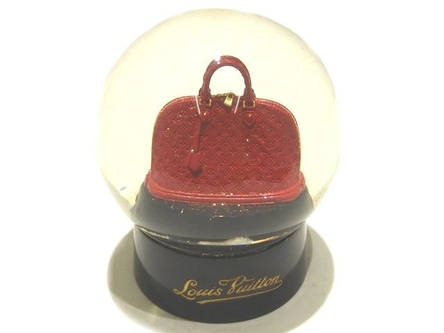 ノベルティ ヴィトン アルマ スノードーム オブジェ ◇ スノーグローブ 非売品 LOUIS VUITTON 飾りつけ 室内装飾 寄せあわせ ▼8D