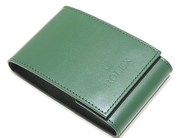 美品 ロレックス 取りつくろう 検査と修理時 時辰儀入れもの ☆ 緑であること 非売品 払いもどす用 ROLEX ボックス席 ▼8D