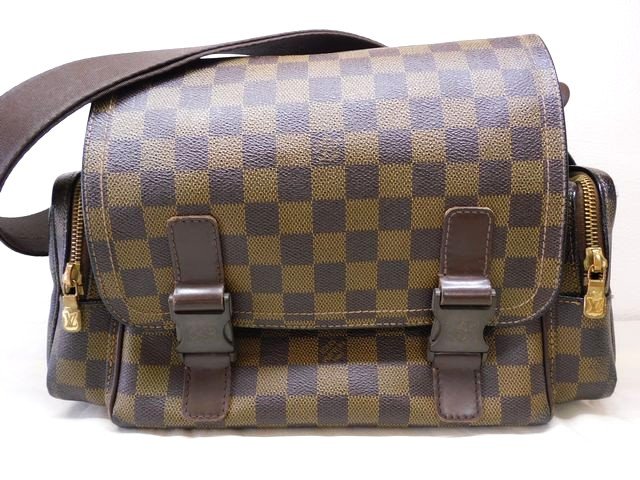 3F ヴィトン ■ ダミエ 特派員 メルヴィール 訳あり品 ショルダーバッグ N51126 MI0096 レディース LOUIS VUITTON □8E