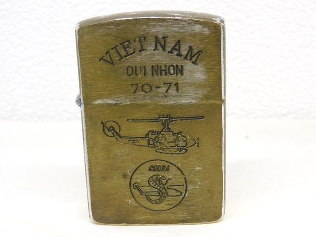 3F ZIPPO/ジッポー/VIETMAN/越南 ■ 70-71 ヘリコプター コブラ □8E