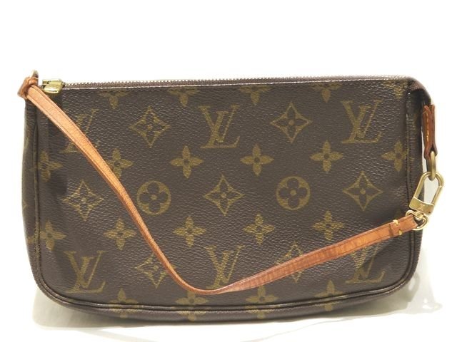 2/ ヴィトン M51980 アクセサリーポーチ ☆ ポシェット・アクセソワール モノグラム バッグ レディース LOUIS VUITTON VI0090 ▼8G｜ブランドショップ　フォーサイト