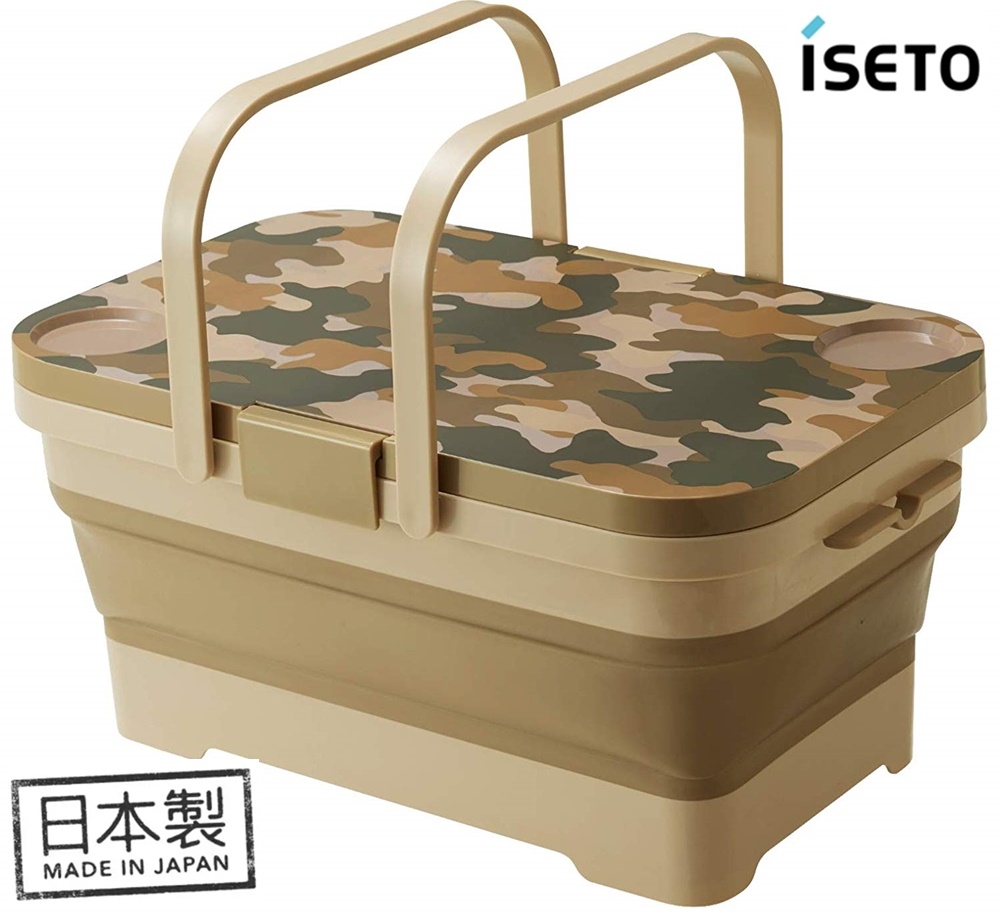楽天市場】折りたたみバスケット＆テーブル ミラーゴピクニック