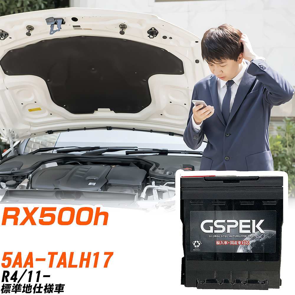 レクサス RX500h TALH17 R4/11- 標準地仕様車 バッテリー 車 GSPEK ENシリーズ D-57412/PL 【H04006】|yadocari - ヤドカリ -