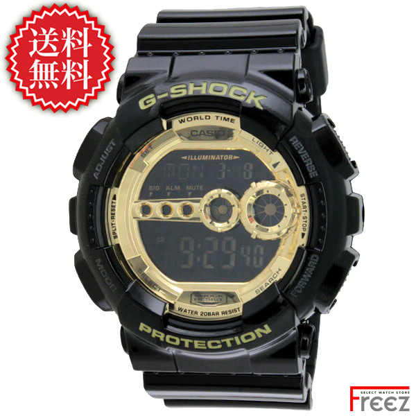 楽天市場 Casio カシオ G Shock G ショック 黒金 ジーショック 腕時計 メンズgd 100gb 1 Black Gold あす楽 送料無料 ウォッチストアｆｒｅｅｚ