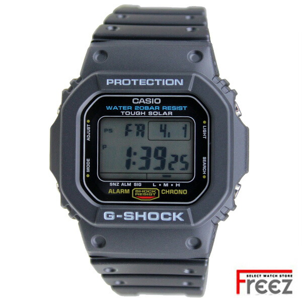 ★カッコ良いです♪★G-SHOCK G-5600E タフソーラー フルメタル 私的G-SHOCK G-5600E‐1JF 腕時計レビュー【初心者編】