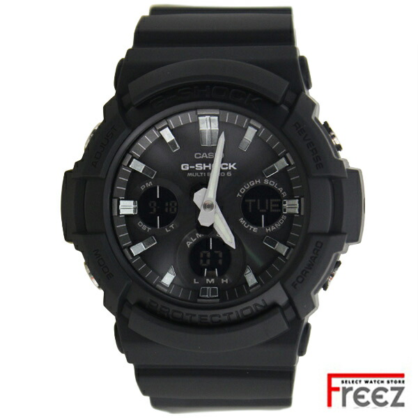 CASIO G-SHOCK GAW-100B-1A カシオ Gぼうぜん自失 電磁波ソーラー メンズ ウオッチ アナデジ 黒いこと マルチダンス楽隊6 20空圧雨合羽 外国でひな形