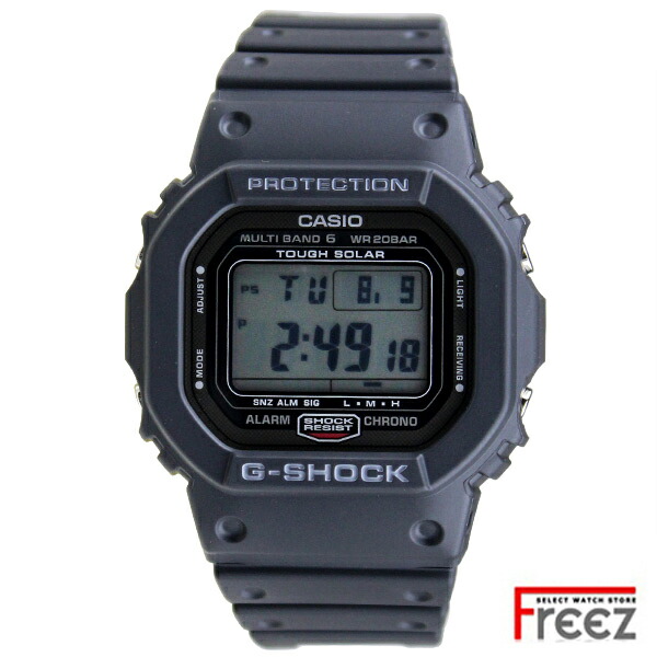 CASIO G-SHOCK GW-5000U-1 カシオ Gぼうぜん自失 メンズ ウオッチ 電磁波ソーラー ねじ釘うしろ側 真四角 20空圧雨合羽 日本製 外国で真似形