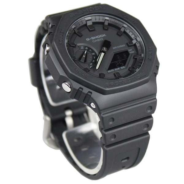 【楽天市場】カシオ CASIO G-SHOCK ジ-ショック 腕時計 メンズ デジアナ ALL BLACK 黒 GA-2100-1A1【あす楽