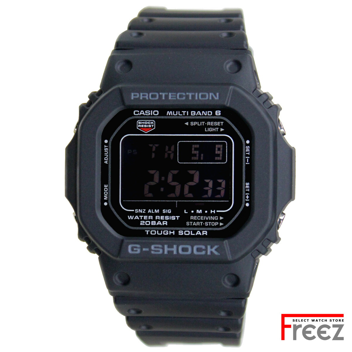【美品】CASIO G-SHOCK GW-M5610B-1電波ソーラー GW-M5610B-1JFサポートページ | CASIO