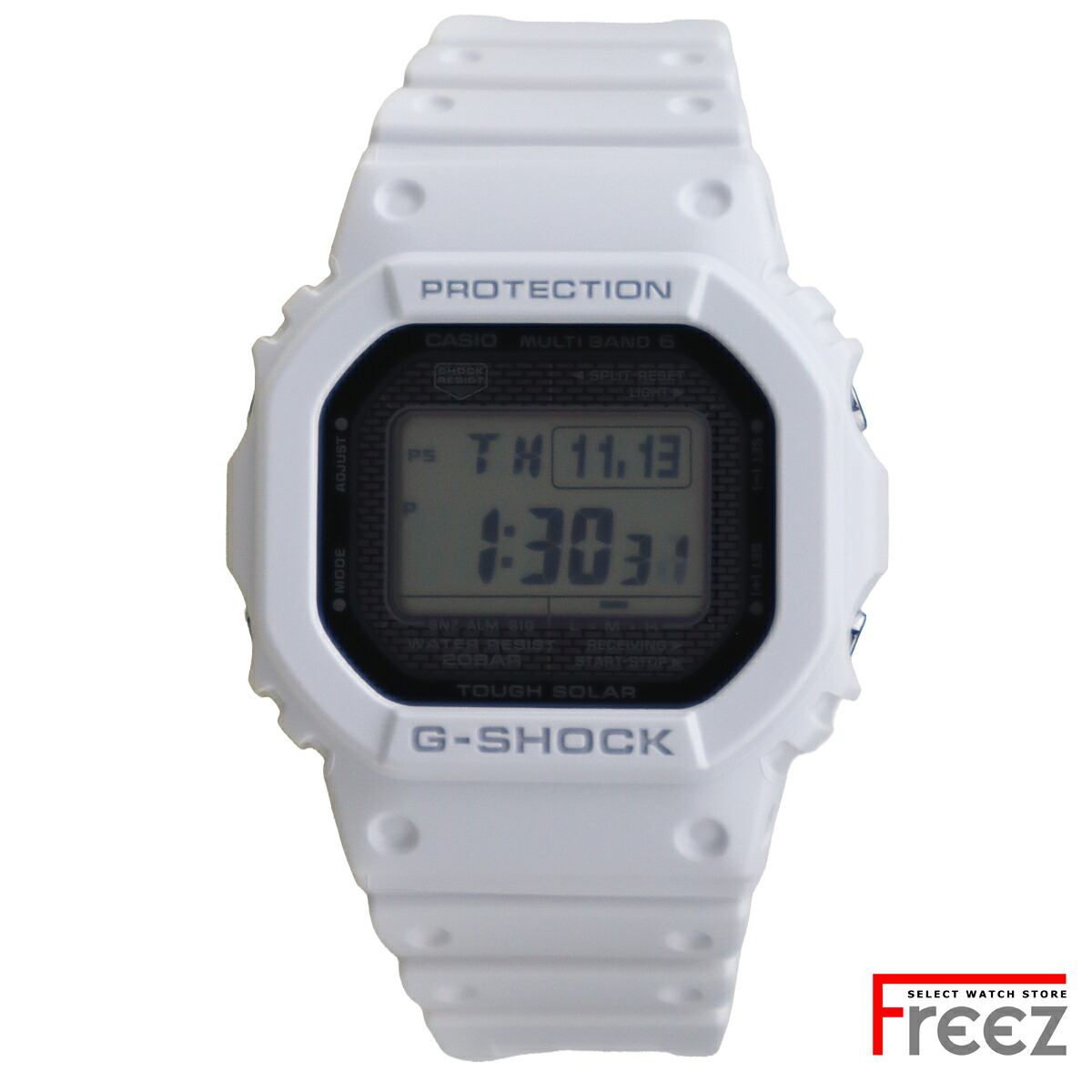 CASIO カシオ G-SHOCK ジーショック 時計 電波 ソーラー ホワイト GW-5000HS-7 【送料無料】
