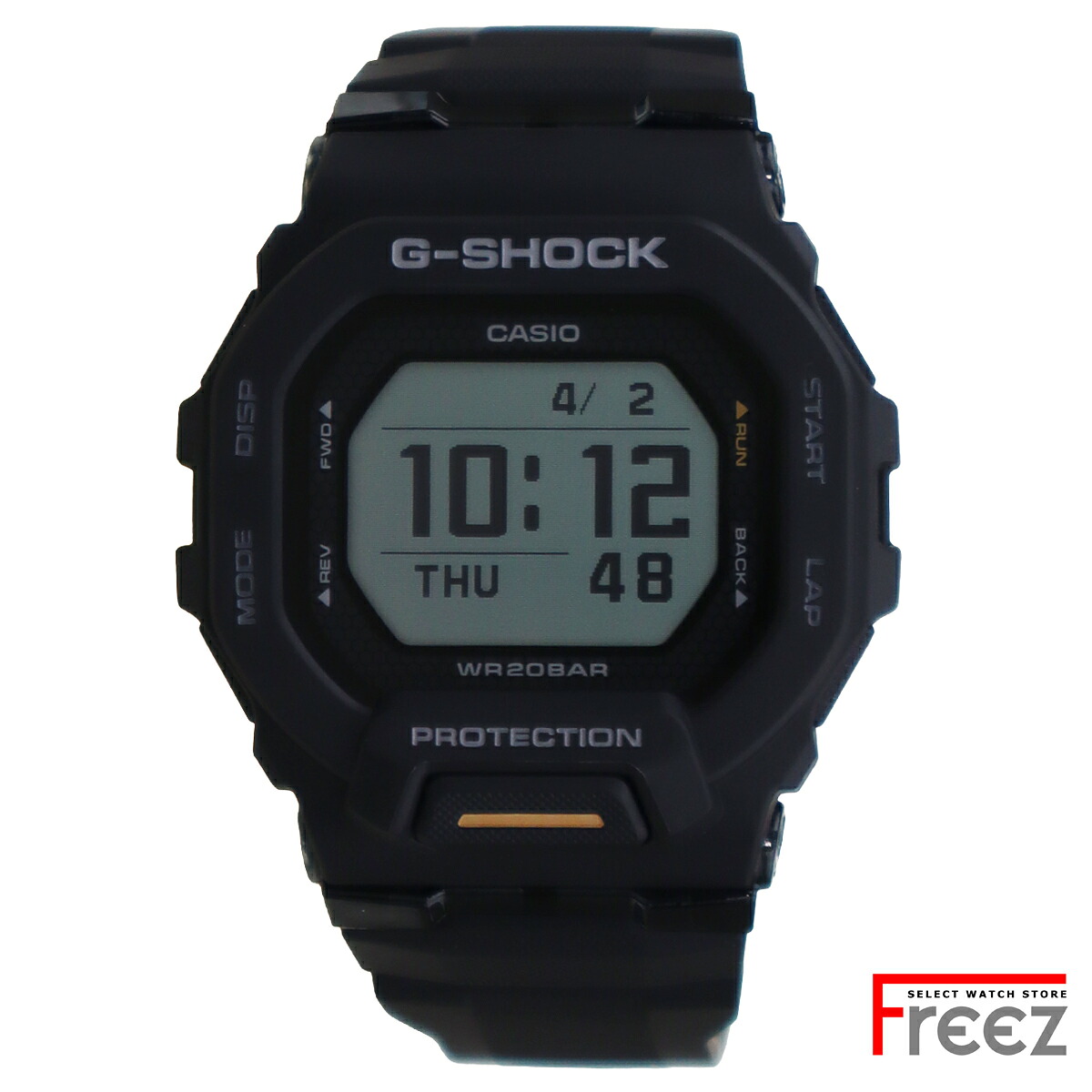 カシオ G-SHOCK ジーショック 腕時計 メンズ ブラック G-SQUAD Bluetooth GBD-200-1A1 【送料無料】
