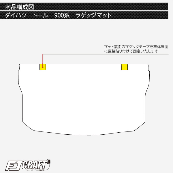 格安SALEスタート】 ダイハツ トール 900系 フロアマット ラゲッジマット サイドステップマット スタンダード ゴム 防水 日本製 空気触媒加工  gulfvets.com