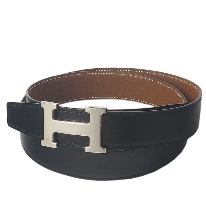 富士屋◆ エルメス HERMES Hバックル三尺帯 三尺帯＆バックル・一揃いの道具 ボックスカーフ トゴ マルトレ C目じるし 2018年製 新品負けず劣らず【中古】