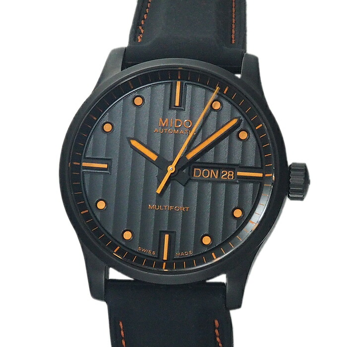 富士屋◆ ミドー MIDO マルチフォート M005.430.37.051.80 メンズ 自動巻 腕時計 新品同様【中古】