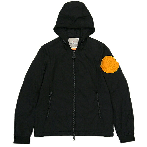 富士屋◆ モンクレール×オフホワイト Moncler×Off-White コラボ B10918340800 84556 ナイロン メンズ パーカー ブラック 2016年製【中古】