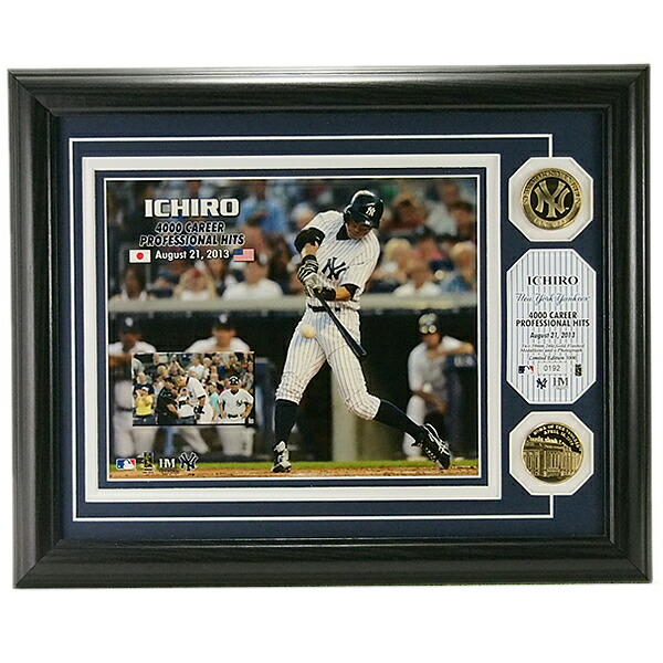 富士屋◆ WBC優勝　イチロー 4000安打 記念フレーム パネル【中古】