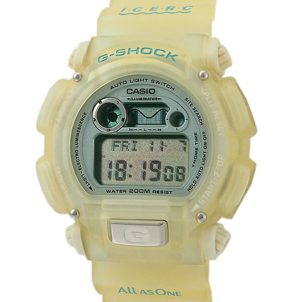 富士屋◆ カシオ CASIO Gショック DW-9000K-3VT 第8回国際イルカクジラ会議 メンズ クオーツ 腕時計【中古】