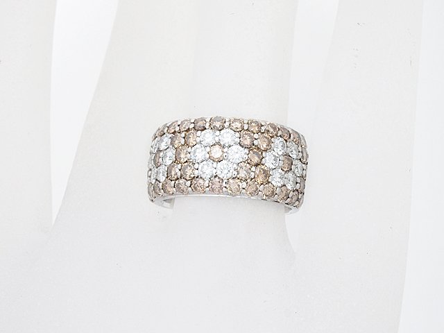 楽天市場】【緑屋質屋】ポンテヴェキオ ダイヤモンド リング フラワー