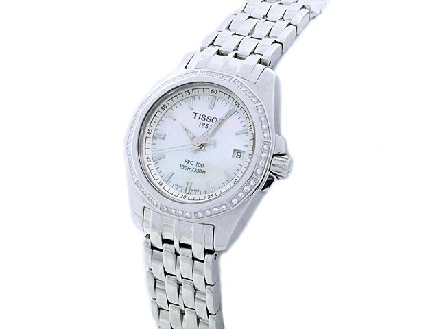 楽天市場】TISSOT ティソ ムーンフェイズ デイト 30m防水 白 ホワイト