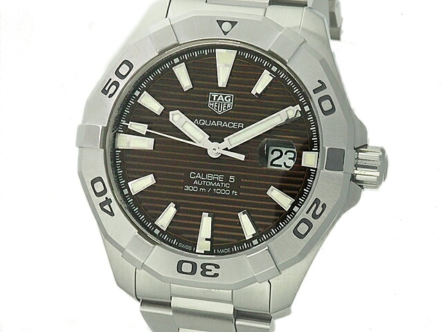 富士屋◆タグホイヤー TAG Heuer アクアレーサー  WAY2018.BA0927 キャリバー5 メンズ 自動小銃巻 ウォッチ【中古】