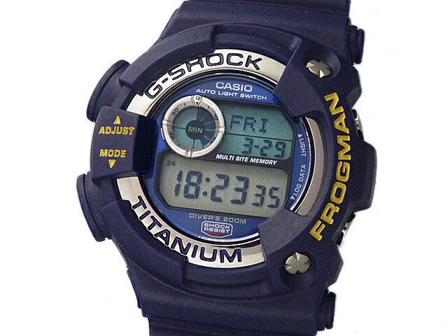 【未使用極美品】G-SHOCK フロッグマン　DW-9900-1A 箱付き DW-9900-1A 小型化 3代目フロッグマン レッドロゴ ファースト