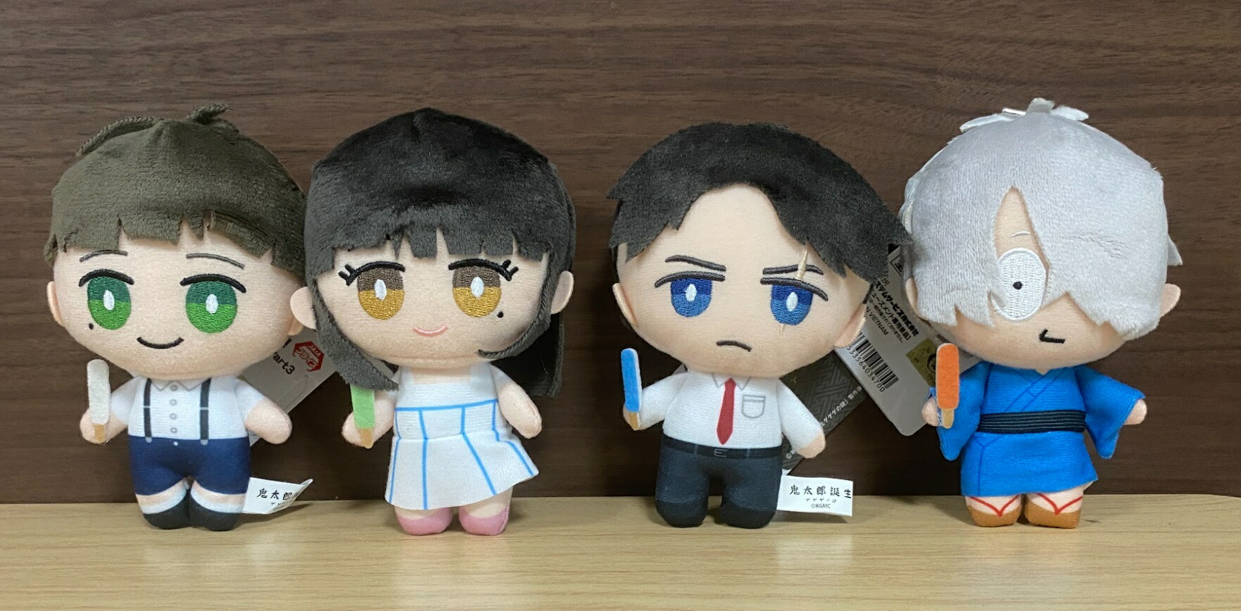 ゲゲゲの謎 どうぶつフォーゼマスコット ぬいぐるみ ゲゲ郎 水木 鬼太郎 新品 映画 「鬼太郎誕生 ゲゲゲの謎」 どうぶつフォーゼマスコット 1