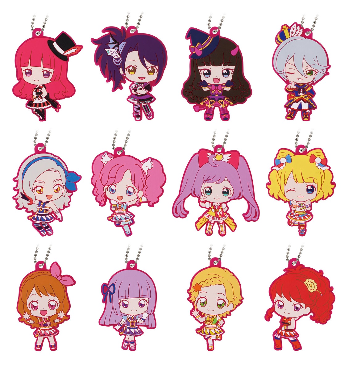 楽天市場】でふぉラバ!アイカツ!×プリパラ THE MOVIE 全7種
