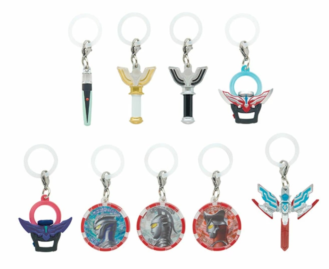 各種 ウルトラマンシリーズ 変身アイテムめじるしアクセサリー BANDAI【在庫品】画像
