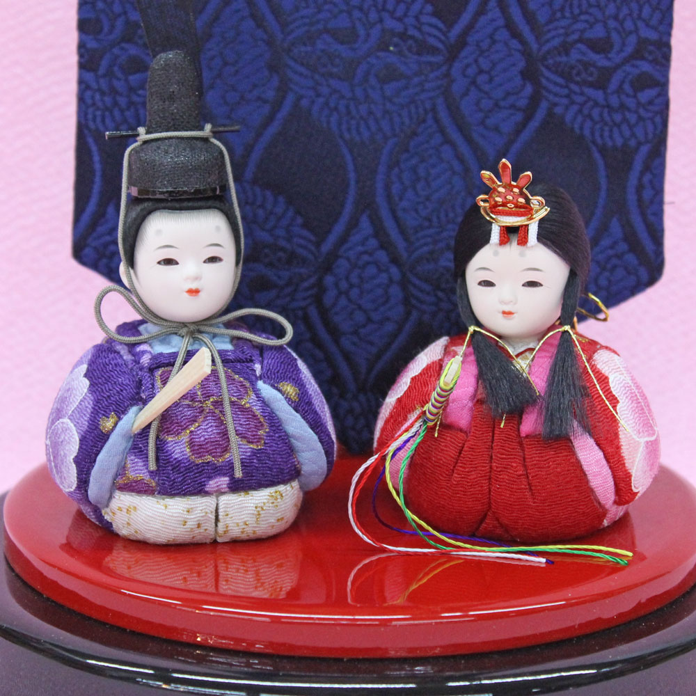 雛人形 コンパクト ひな人形 木目込み 木目込み人形 つまみ細工 髪付き 几帳飾り 木目込みの お雛様 こはる親王飾り ミニ雛祭り ミニサイズ ひな祭り 桃の節句 初節句 飾り ひなまつり 雛祭り 日本製 プレゼント 贈り物 かわいい 可愛い おしゃれ 送料無料