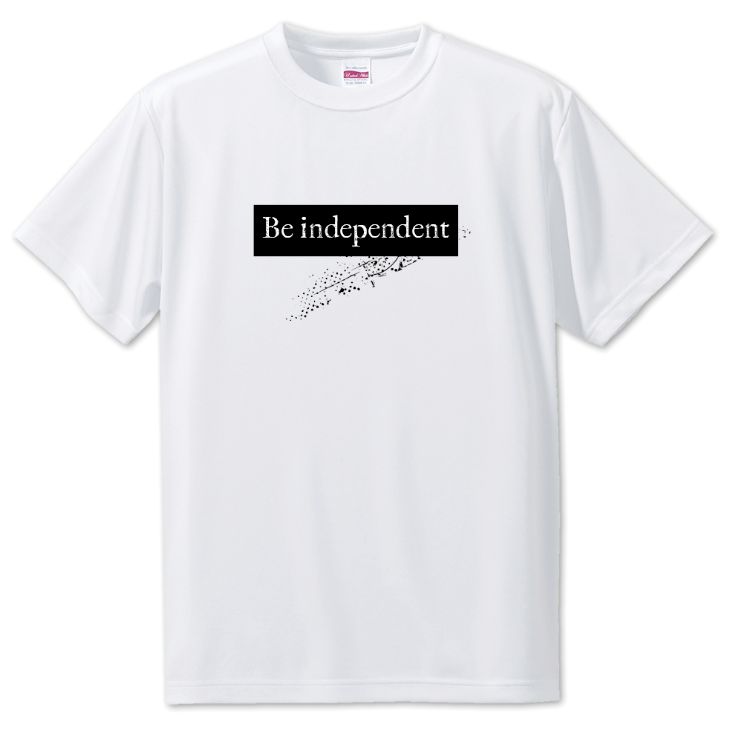 楽天市場 Be ポジティブ Tシャツ 34 Be Independent Grunge オリジナル おすすめ かわいい かっこいい ポジティブグッズ グッズ うちわ 専門店ファンクリ