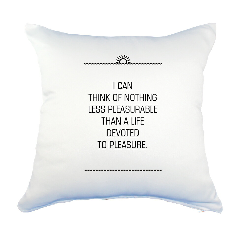 楽天市場 英語 名言 グッズ クッション Lサイズ I Can Think Of Nothing 97 サンライズ Pstv 45 45cm オリジナル おすすめ かっこいい 部活 引退 卒業 スポーツ 腰痛対策に オリジナルグッズ専門店ファンクリ