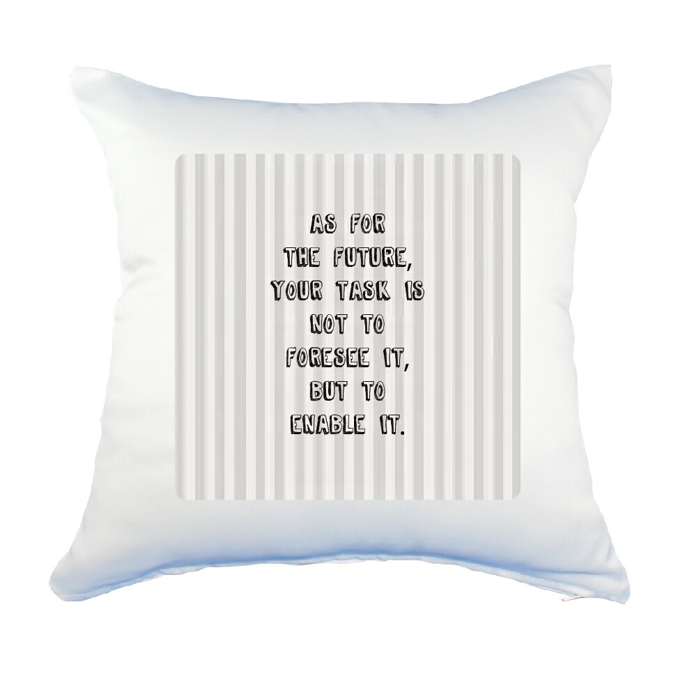 楽天市場 英語 名言 グッズ クッション Lサイズ As For The Future 140 ストライプ Pstv 45 45cm オリジナル おすすめ かっこいい 部活 引退 クリスマス スポーツ 腰痛対策に オリジナルグッズ専門店ファンクリ