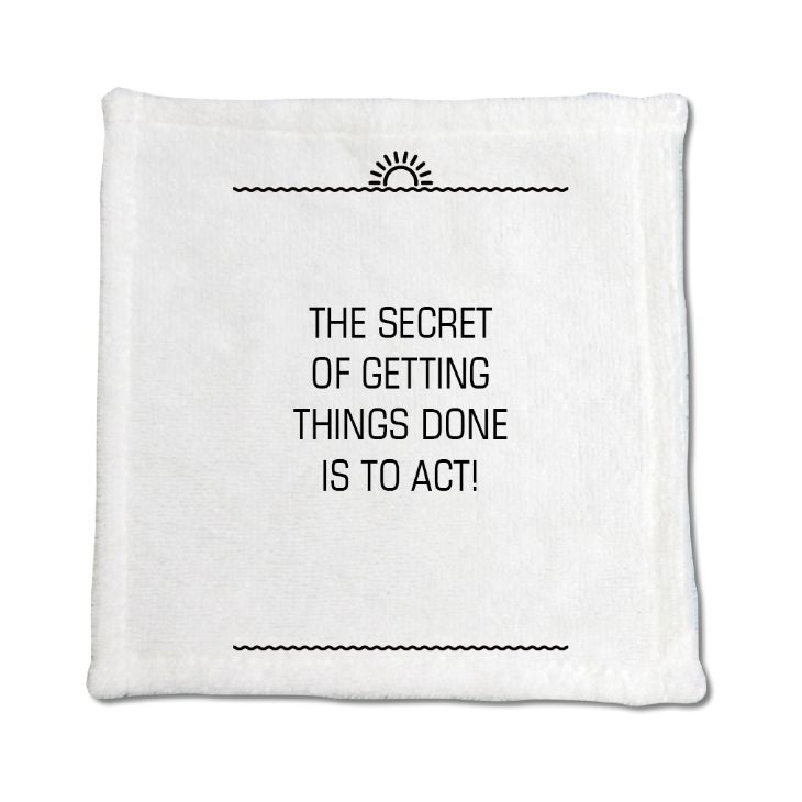 楽天市場 英語 名言 グッズ ハンドタオル The Secret Of Getting 177 サンライズ Pstv 0mm 0mm オリジナル おすすめ かっこいい 部活 引退 七五三 スポーツ オリジナルグッズ専門店ファンクリ