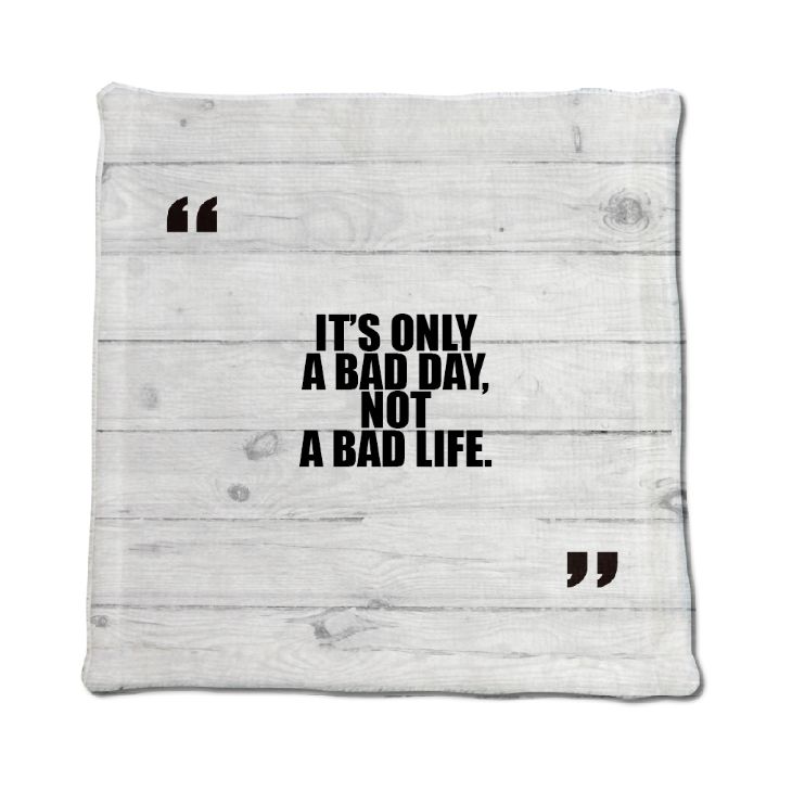 楽天市場 英語 名言 グッズ ハンドタオル It S Only A Bad Day 125 ウッド Pstv 0mm 0mm オリジナル おすすめ かっこいい ポジティブグッズ Pstv Pstv 部活 引退 クリスマス スポーツ オリジナルグッズ専門店ファンクリ