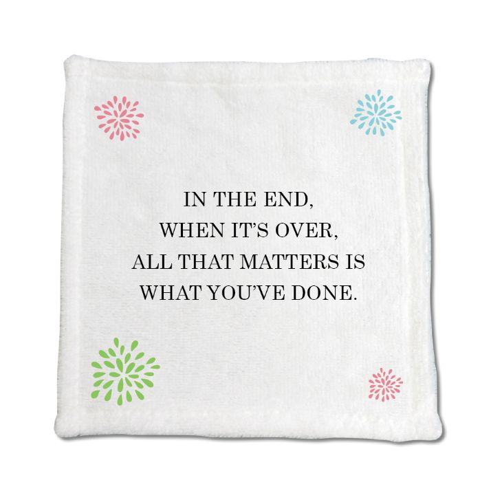 楽天市場 英語 名言 グッズ ハンドタオル In The End Hen It S Over 176 花火 Pstv 0mm 0mm オリジナル おすすめ かっこいい オリジナルグッズ専門店ファンクリ