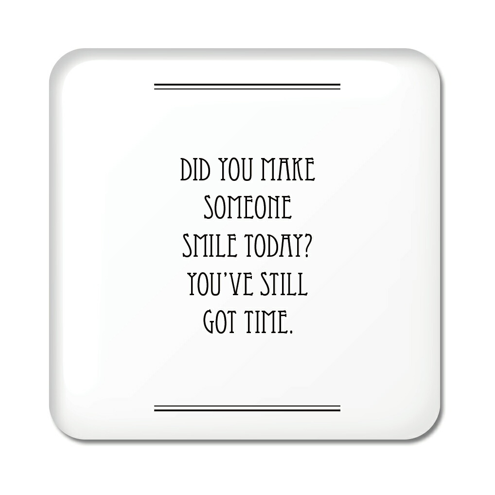 楽天市場 英語 名言 グッズ 缶バッジ スクエア Did You Make Someone 254 ライン 四角 缶バッチ 缶バッヂ ギフト 格言 おもしろ コレクション 雑貨 ポジティブグッズ Pstv 部活 引退 七五三 スポーツ オリジナルグッズ専門店ファンクリ