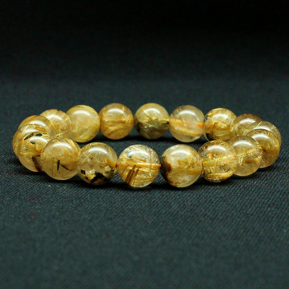 【黄金の波動】金運の頂点へ！10-11mm GHB100･35g 財運上昇、ビジネス運向上、邪気払い、集中力向上、前向きな活力 プレゼント 贈り物 水晶 浄化発送 ギフト 京海堂