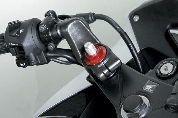 【アルミ削り出し】【レッド】SP武川製 アルミ削り出しイニシャルアジャスター★CBR250R（MC41)/HONDA（ホンダ）（06-06-0008）｜G-trade JAPAN