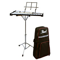 楽天市場】Pearl(パール) グロッケン 鉄琴 32音【スタンド/ケース付き