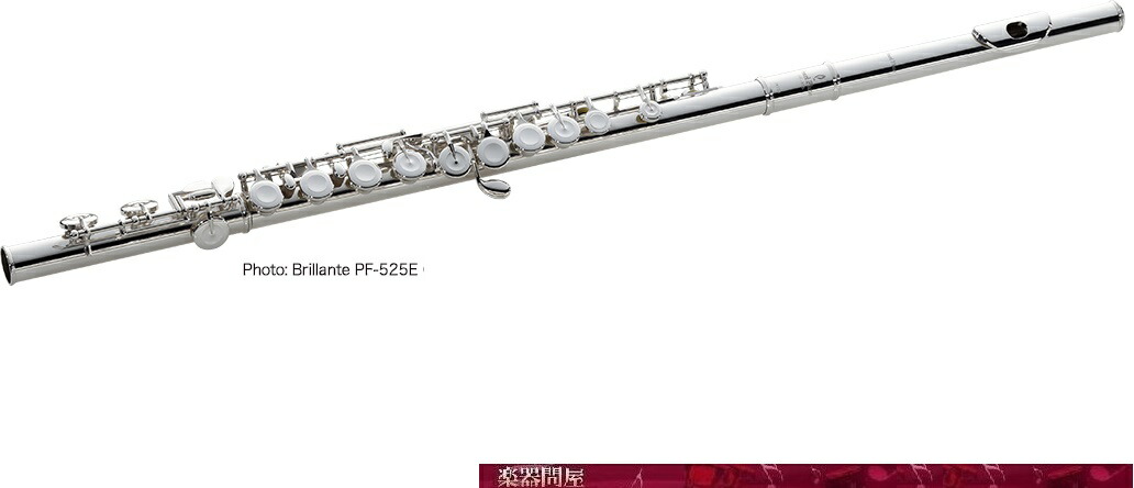 楽天市場】Pearl/フルート Quantz【PF-525RE】パール C足部管