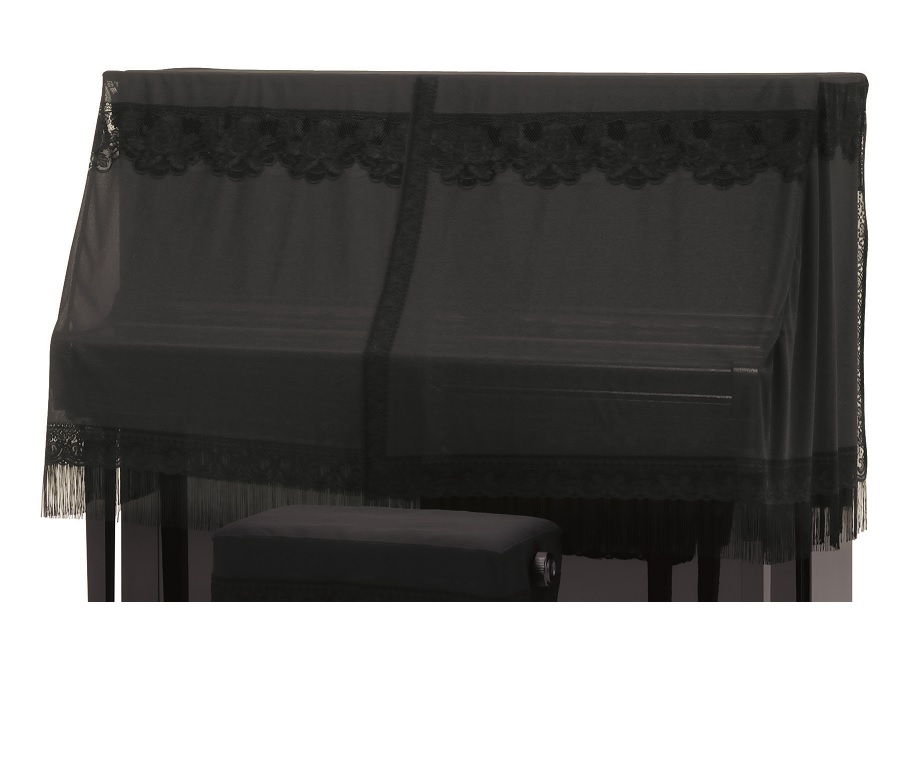 楽天市場】洗えるアップライトピアノカバー シンプル PC-450BK 黒 