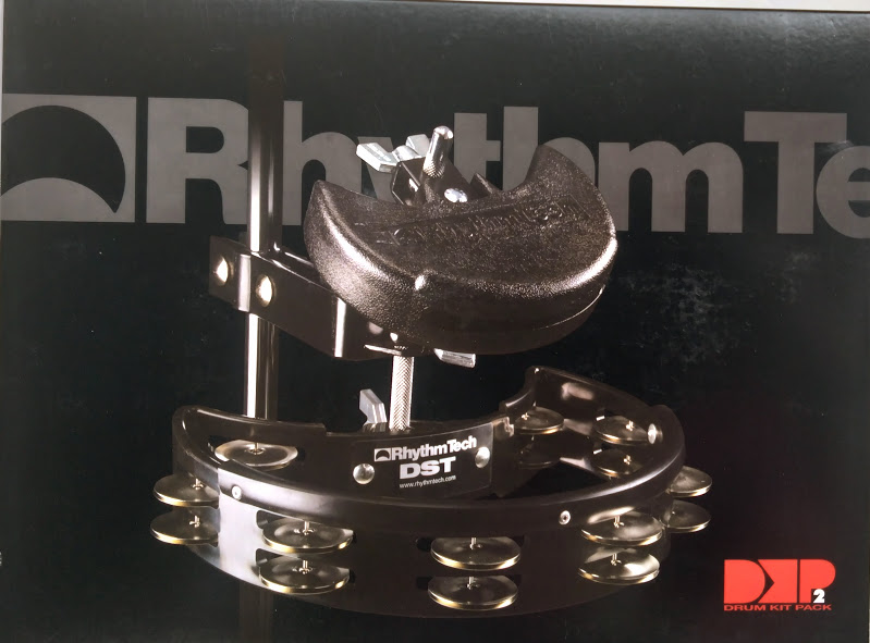 ムーンブロック　タンバリン　マウントクランプ　DKP2　ドラムキットパック　米国製リズムテック