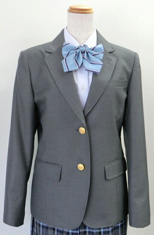 SweetTeenスクールブレザーグレー女子用S-4Lエンブレムのオマケ付き中学/高校/ジャケットカンコー学生服【ラッキーシール対応】