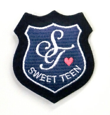 SweetTeenスクールブレザーグレー女子用S-4Lエンブレムのオマケ付き中学/高校/ジャケットカンコー学生服【ラッキーシール対応】