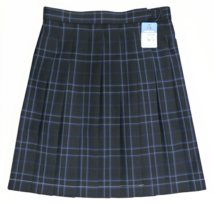 楽天市場】夏用スカート 紺チェック柄制服サマースカート W63