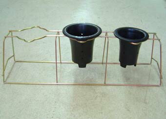 楽天市場】万年青掛け 4．0号用 4個掛け : 所沢植木鉢センター