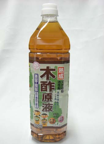 楽天市場 木酢液 原液 1 5l もくさくえき 園芸 土壌改良 虫よけ 虫除け 国内で蒸留 精製した安全な熟成木酢原液 所沢植木鉢センター