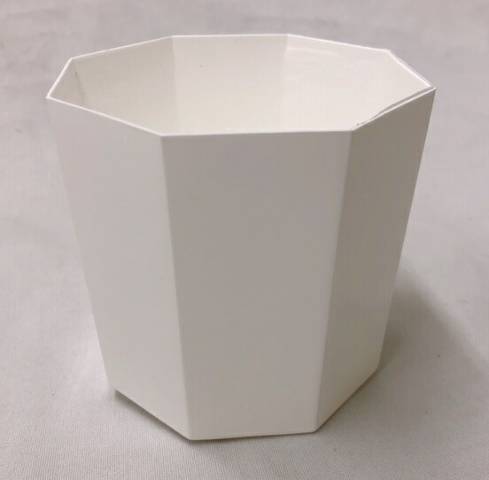 楽天市場】プラ鉢 2Y 白 100個セット 八角形 多肉 サボテン 山野草